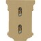 Ekena Millwork 5"W x 3"D x 7"H Santa Fe Corbel, Alder COR05X03X07SFAL - alternate 3
